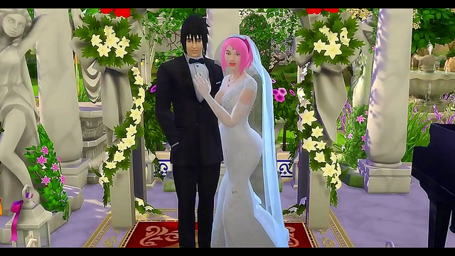 Sakura’s Wedding Night Spirals into Steamy Seduction with Naruto in HD Hentai