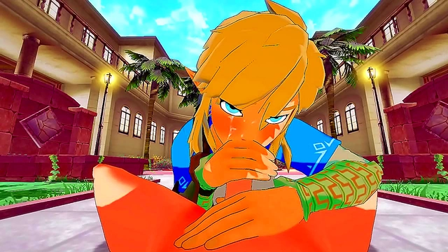 Link & Tartaglia Share Passionate StepMoments with Intense Pleasure in 3D Anime Adventure