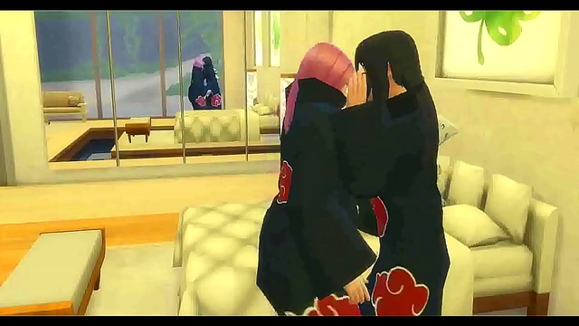 Sakura and Konan Share Intimate Pleasures in Steamy Naruto Hentai Scene
