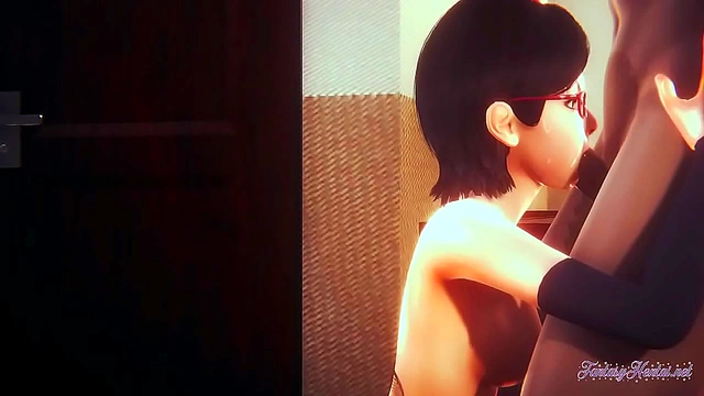 Sarada Pleasures Naruto with a Scorching Uncensored blowjob in Anime Cosplay Fantasy