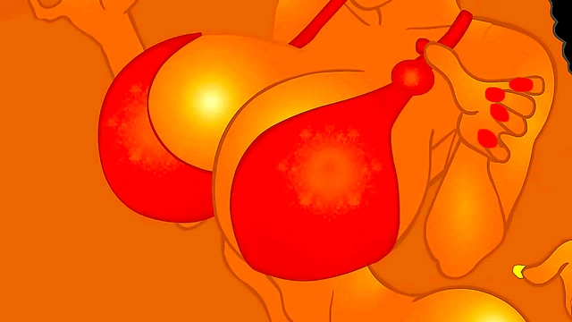 Ebony Twin Goddesses Seduce With Bouncy Boots & Bosoms in Anime Strip Show