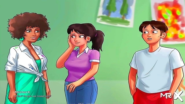 Summertime Saga – Uninhibited Cartoon Duo Discover Bliss at Every Turn