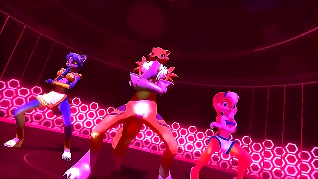 Sensual Fox Bunny Maidens Entice with Seductive Dancing in 3D Hentai