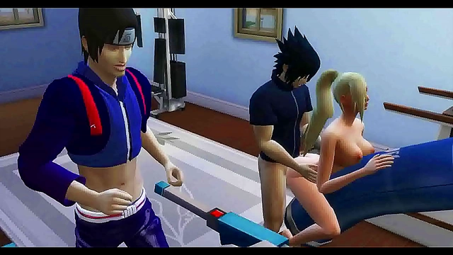 Ino Tempts Sasuke with Steamy Cuckold Fantasies – milf Seducing Right Before His Eyes