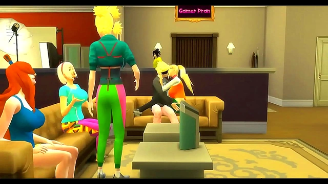 Hinata and Sakura Join Naruto’s Wild Housewife Anal Orgy Adventure