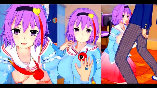 Satoshi Komeiji Tempts with Her Lush Curves in Sultry 3D Hentai StepMoment