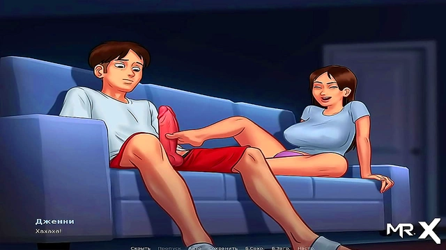 Teen 18+ Anime Goddess Finds Pleasure with uncensored Visual Novel in Summer Saga