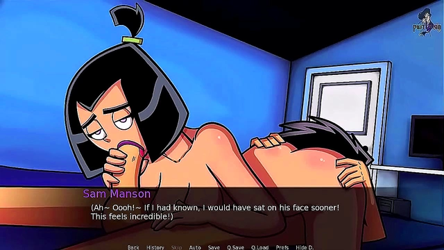 Goth Milf from Danny Phantom Seduces with Steamy 69 Blowjob Action