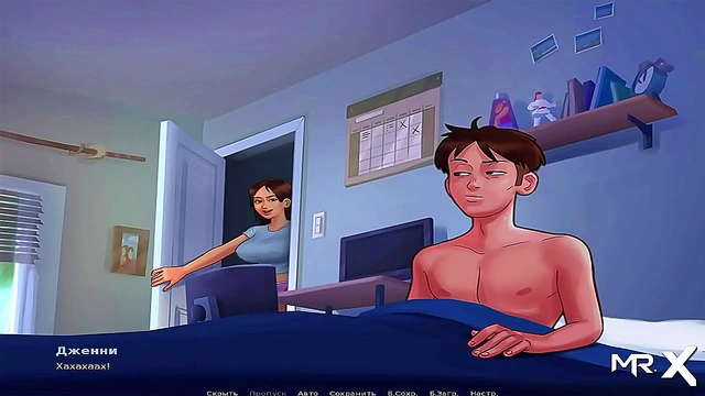 Summer Heat – Anime Wife Desires passionate Pleasure in Summertime Saga Scene