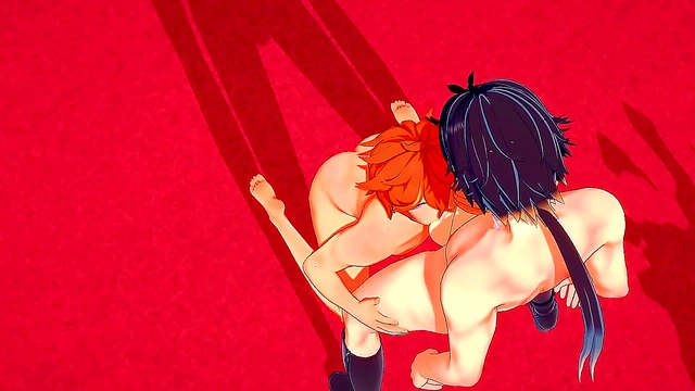 Tartaglia & Zhongli Share Intimate Passions in Genshin Impact 3D Yaoi Adventure
