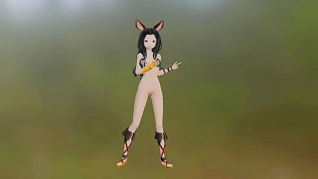 Big-Ass Anime Babe Gets Fucked Hard for Anal Cumshot Action!