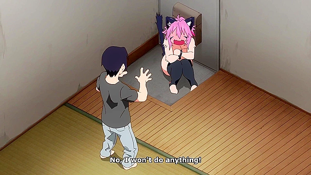 Nerd Summons Kinky CatGirls 18+ for Steamy Sex in Beast Girls 18+ Communication 2