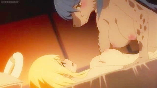 Cute Angel Girls 18+ Finds Pleasure with Female Hyena in Interspecies Reviewers 3