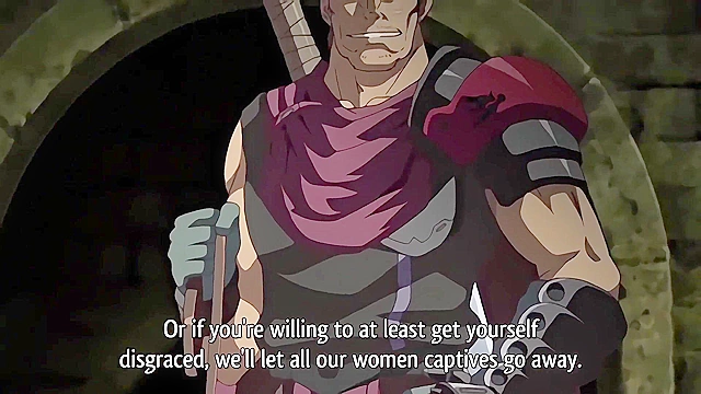 Busty Princess Watches Anime Nuns Enjoy Rough Gangbang in Kuroinu 5