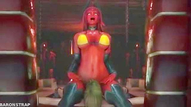 Succubus Dominates Elf, Her to Worship Demon Pussy