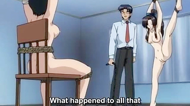 BDSM Professor Satisfies Naughty College Girls 18+  in Private Hentai Lessons