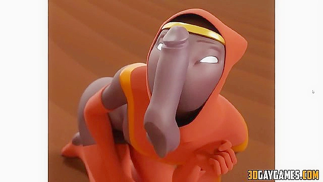 3D Gay Pharaoh Pleasured by Cocks and Toys in Erotic Adventure