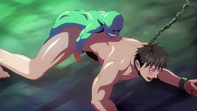 Warriors Captured and Pleasured by Gay Goblins in Dark Cave Adventure