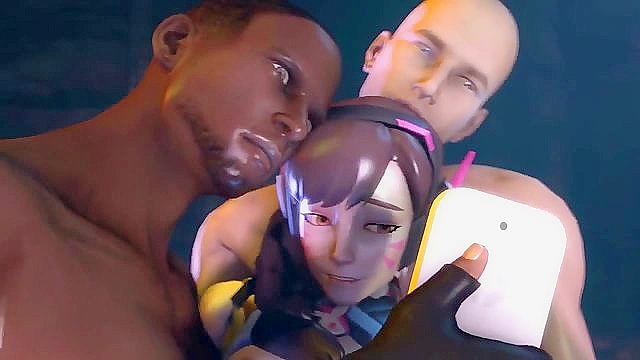 D.Va Finds Pleasure Amidst Chaos with Roadhog and Friends in Overwatch Saga