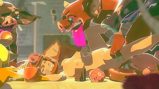 Zelda Finds Pleasure Amidst Bokoblin Beast Monsters' Savage Desires