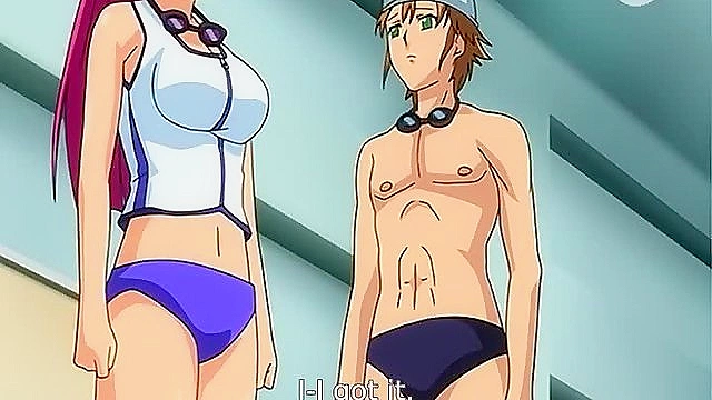 Swim Coach Succumbs to Temptation with Big-Busted Shiofuki Mermaid Student