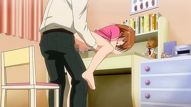 Pervy Demon StepDad Disciplines StepDaughter with Stiff Cock in Episode 1