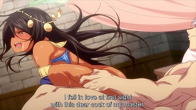 Petite Flat-Chested Elfina Engages in Steamy Threesome Adventure
