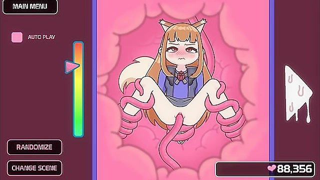 Wolf Goddess Seduces with Tenticular Pleasure in Lovecraftian Fap Fantasy