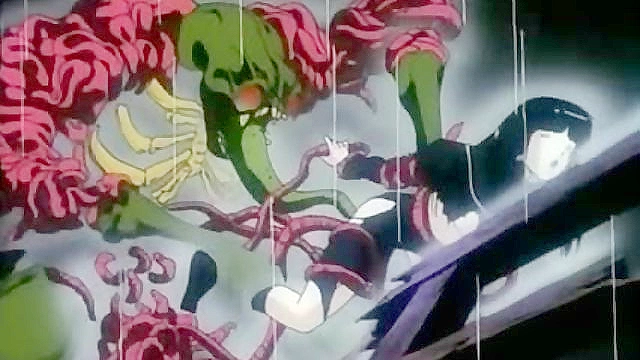 Cute SchoolGirls 18+  Seduce Demon Beast for Sinful Pleasure in Dark Fantasy Scene