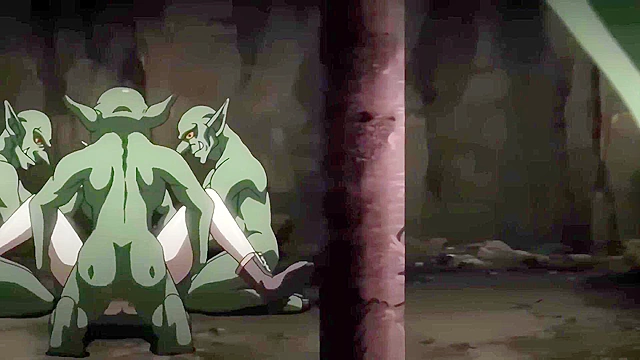 Maiden Traveler Finds Pleasure Amidst Goblin Gangbang in Dark Fantasy Scene