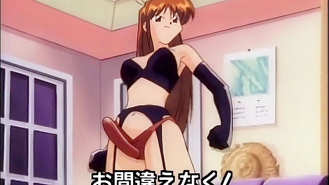 Frustrated Females Find Relief – Intimate Strap-On Action in Yuri Hentai Lesbians