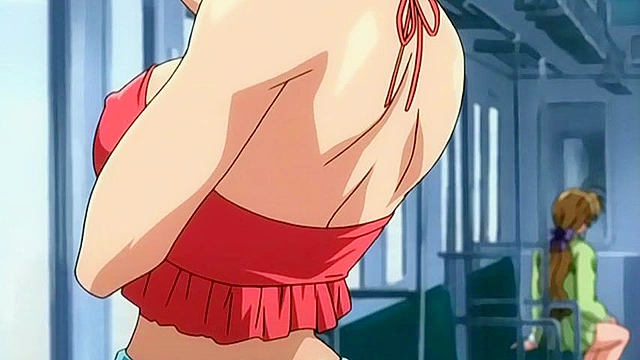 Stranger Teases Teen 18+ Anime Girls 18+'s Wet Pussy Until It Drips on Bus