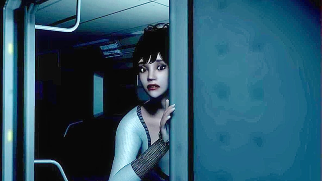 Mature Woman Finds Rough Pleasure with Monsters on Animated Subway Ride