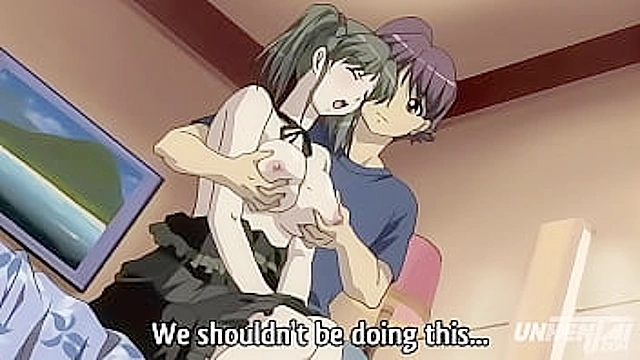Busty Cousin Tempts Me with Her Massive Tits, Leading to Uncensored Passion [Subtitled]