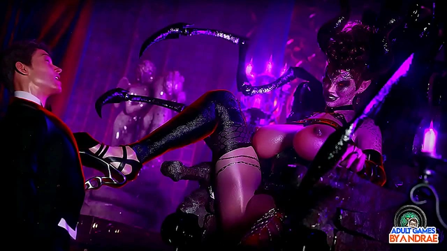 Janet's Naughty 3D Anime Adventure Ends in Explosive Orgasmic Release!
