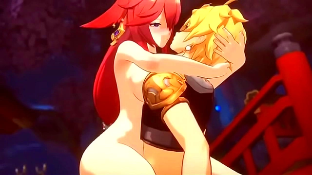 Blonde Wife Pleasures Her Anime-Obsessed Hubby in Steamy Hentai Fantasy