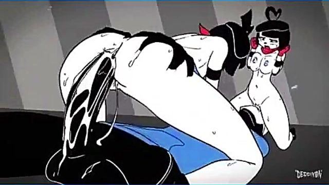 Curvy Furry Vixen Takes Giant Cock in Steamy Hentai Ride