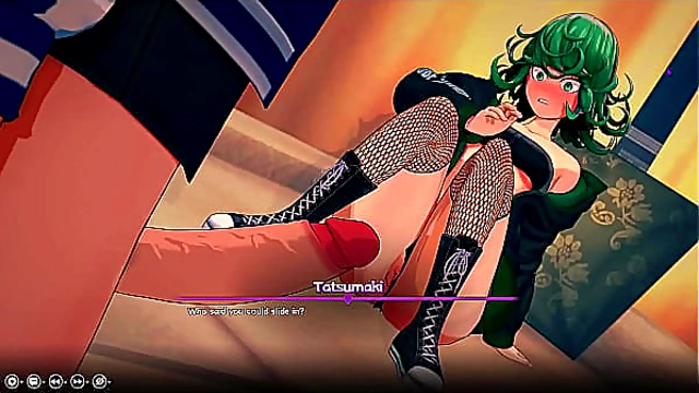 Tatsumaki Tempts Him With Teasing Powers in Hot Psychic Tryst - Part 1
