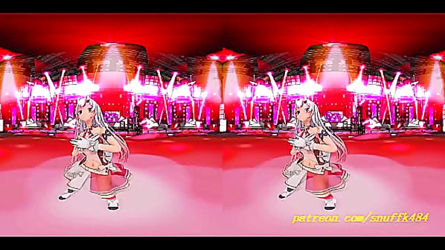 Ayame’s Seductive VR Dance in Stunning MMD Fantasy – Hot Hololive 3D Action