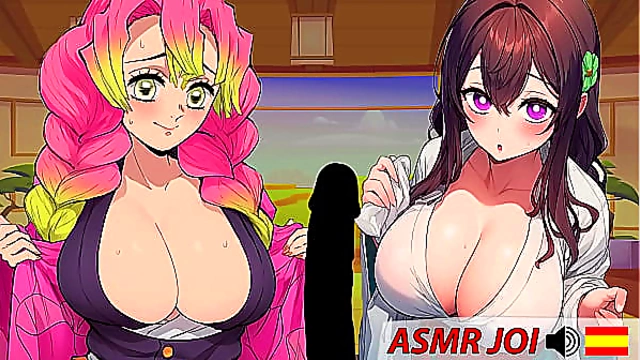 Entrenamiento Ardiente con las Guerreras de Kimetsu – JOI Sexy en Acción