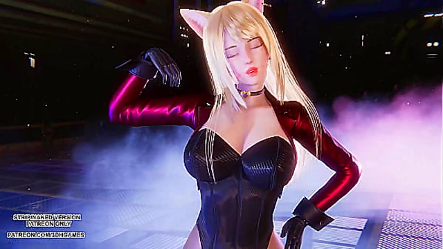 Meovv Enchants as Ahri with Seductive K-Pop Moves in Steamy MMD Fantasy