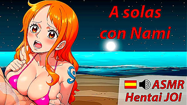 Nami’s Seductive Spanish Whisper Turns Into Wild Hentai Pleasure