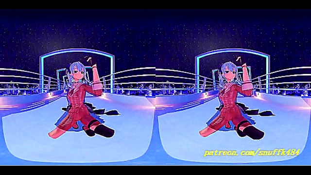 Suisei’s Seductive Dance in VR180 MMD – Steamy Hololive Fantasy Unleashed