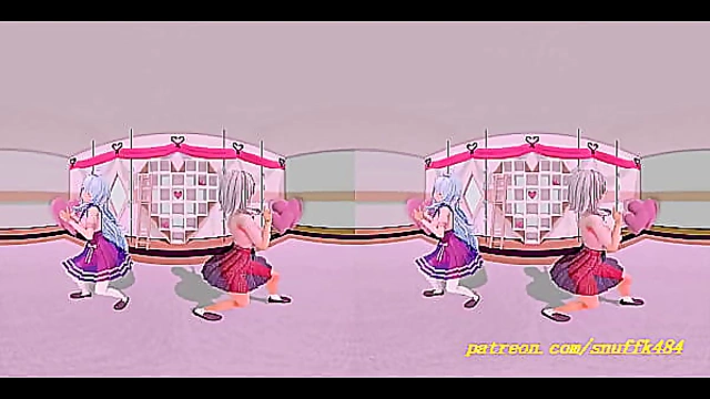 Noel & Amy’s Steamy Virtual Dance in Immersive MMD Hologram Encounter