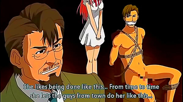 Maid Tempted by Shadowy Stranger in Sultry Hentai Tryst
