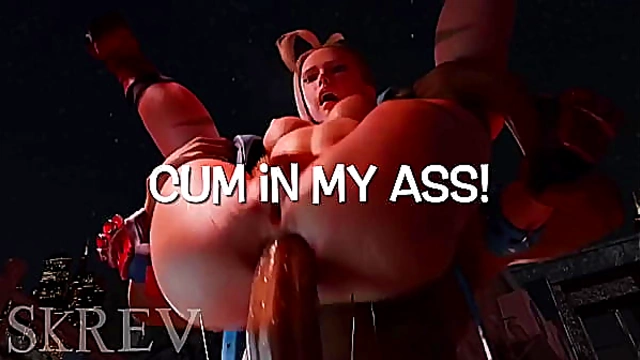 Cammy Enjoys Steaming Hot Anal Pleasure in Sensual Hentai MV Remake