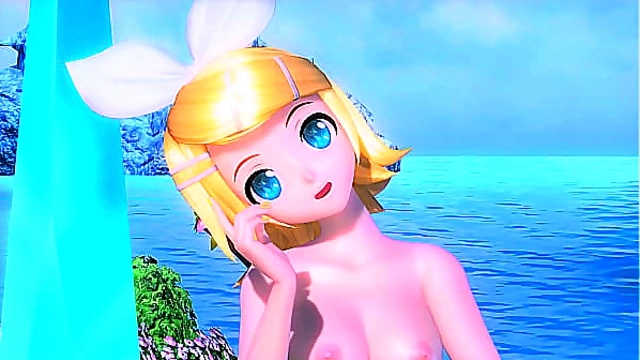 Rin Kagamine Ignites Passion in Steamy Project Diva Night Fantasy