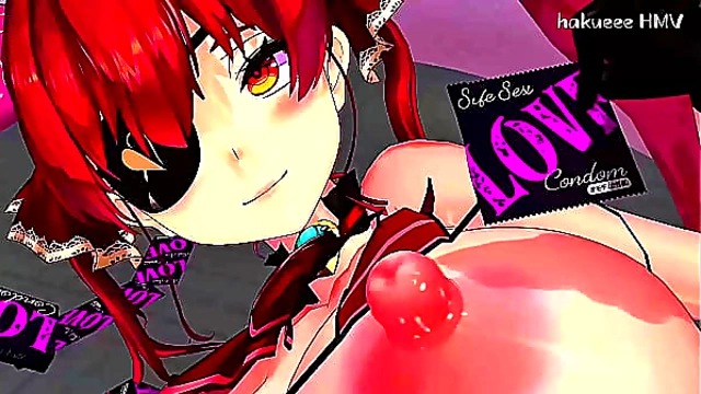 Captain Marin's Late Shift Turns Hot in Surreal 3D Hentai Encounter