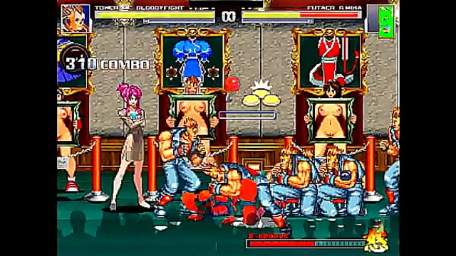 Mugen Dominates Rainbow Mika in Steamy Gangbang Fantasia