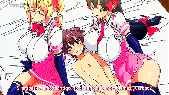 Steamy Hentai Trio Encounter Fueled by Lust & Forbidden Desire